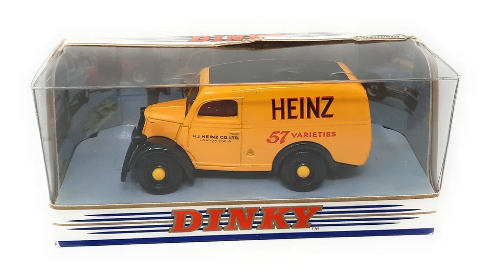 Matchbox Dinky Collection 1950 Ford E83W 10 CWT Van giallo Heinz 1/43 DY4 sca... - Immagine 1 di 1
