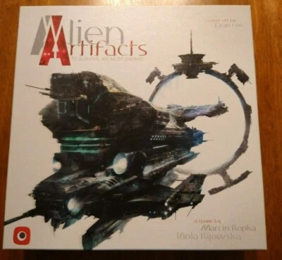 ALIEN ARTIFACTS + PROMO CARDS - used - Portal Games - Image 1 of 4