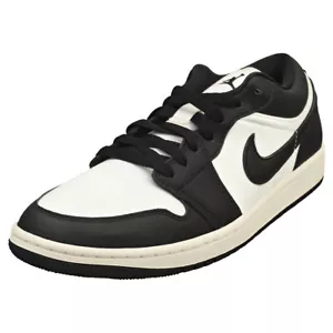 Nike Air Jordan 1 Low Se Mujeres Black White Zapatillas Casual - Imagen 1 de 8