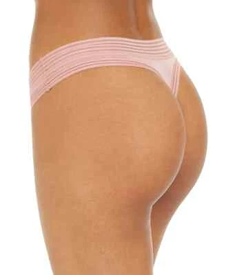 NUEVO CON ETIQUETAS Calvin Klein Mujer Cintura a Rayas Tanga Ropa Interior QD3670 Foto 1 de 4