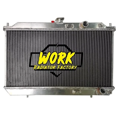 Radiador todo aluminio para motor Acura Integra L4 1990-1993 1991 1992 Foto 1 de 4