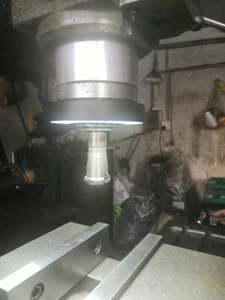 FRESADORA ANILLO LED LUZ DE TRABAJO FUENTE DE LUZ VERTICAL SIN SOMBRA - Imagen 1 de 8