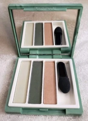 Trío de sombras de ojos CLINIQUE High Impact Duo JADED, SOUTH BEACH .12 oz 3.5 g raro Foto 1 de 4