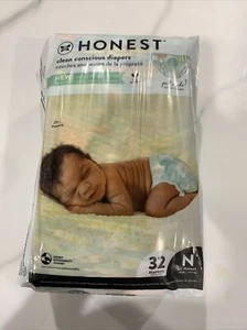 BRAND NEW! The Honest Company - Diapers Size 0 Newborn - 32 Count - Picture 1 of 4