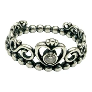 Pandora Ring ALE 925 Sterling Silber Diadem Krone Größe 6 - Bild 1 von 11