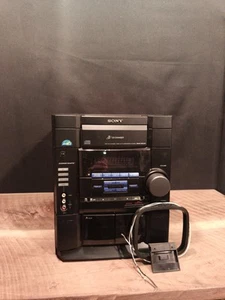 Sony MHC-RG20 HCD HiFi System 3 CD Dual Tape AM/FM Stereo-Tested & Working - Picture 1 of 9