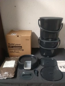 Composteur Skaza Bokashi Starter Set avec 2 Seaux  Livraison Offerte !!!!! - Imagen 1 de 9