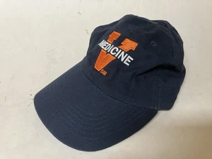 University Of Virginia UVA Medicine Blue Hat Adjustable Ball Cap Dad Hat - Picture 1 of 4