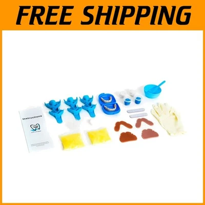 Kit de dentadura hágalo usted mismo con impresión, artesanía de sonrisa única Foto 1 de 4