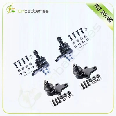 Steering New Set(4) Front Upper & Lower Ball Joints Part For Toyota Pickup 2WD Foto 1 de 4