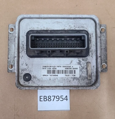 OEM 2002-2005 DODGE RAM 1500 TRUCK FCM FRONT CONTROL POWER MODULE 56045434AF 434 - Image 1 of 4