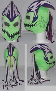 SUPER FLY SIGNED AUTO'D RING WORN MASK BAS COA LUCHA LIBRE AAA OGT'S - Picture 1 of 12