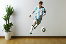 Lionel Messi Argentina Soccer Futbol Fathead Style Wall Decal Sticker