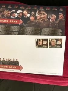 Dad’s Army  Royal Mail   Frazer And  Walker Stamps And First Day  Cover Envelope - Picture 1 of 1