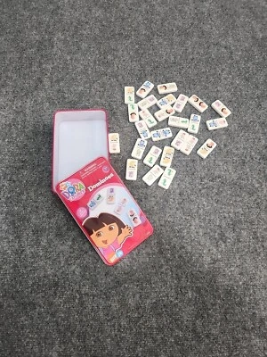 Dora the Explorer 26 Dominoes Nick Jr Kids Childrens Cardinal 2005 - Image 1 of 4