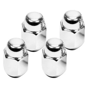 Chrome Cone Seat Acorn Lug Nuts Fits 1992-1998 Oldsmobile Achieva - Picture 1 of 1