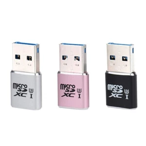3 Ports USB3.0 Compact Card Adapter Micro-SD SDXC Memory Card Reader Adapter - Picture 1 of 10