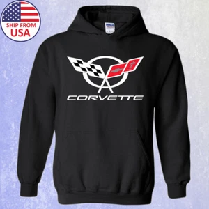 Corvette Car Racing Black Men's Size S to 3XL - Picture 1 of 3
