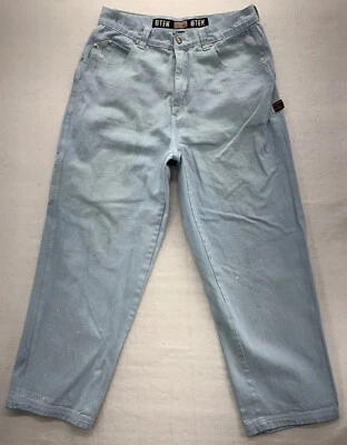VTG DTEK Carpenter Jean Pants Y2k Men’s Size 38X32 Baggy Denim Streetwear Skate - Image 1 of 4