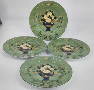 Juego de 4 placas de gres Brandon Rose de 8 1/4" de Sakura Warren Kimble - Imagen 1 de 5