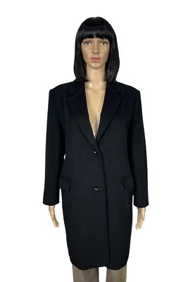 Max Mara Virgin Wool-Angora Rabbit Coat size US10 IT44 - Image 1 of 4