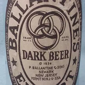 Ballantines EXPORT Bierflasche U-335A 1934 - Newark, NJ - Bild 1 von 1