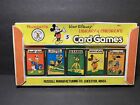 WALT DISNEY PRODUCTIONS RUSSELL'S LAFF & LEARN 5 DIFFERENT CARD GAMES COMPLETE