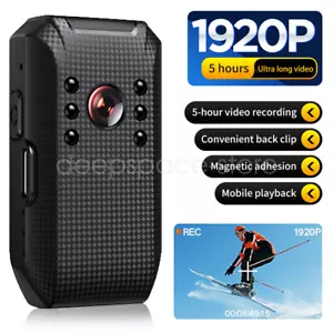 1080P HD Mini Body Camera 256G Sport Action Cam Night Vision Video Recorder - Picture 1 of 28