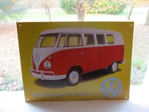 Volkswagen Kombi 16 by 12 Metal Sign - Picture 1 of 6