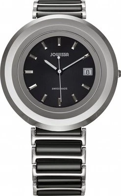 Reloj pulsera Jowissa para mujer J6.043.L Cyclon acero inoxidable esfera negra cerámica Foto 1 de 4