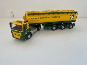 WSI truck models, DAF CF 85 4X2 BULKTRAILER 3 AXLE , CEHAVE LANDBOUWBELANG - Picture 1 of 13