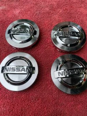 Tapa central de llantas de aleación plateadas nuevas genuinas Nissan Juke Micra 350Z 370Z 40343-5Y70 Foto 1 de 4