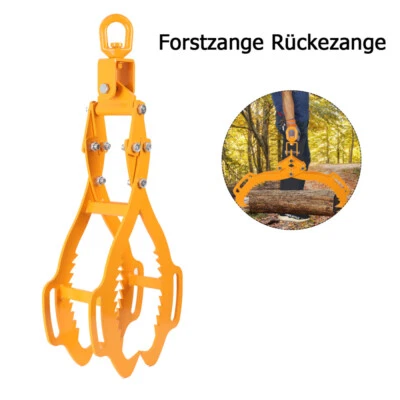 Forstzange Rückezange 1500kg 25“/28” Holzzange Hebezange Holzgreifer Packzange - Bild 1 von 4
