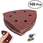  100 PCS Traffic Light Disc Sander Surface Conditioning Triangle