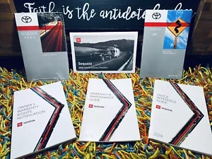 ⭕️ 2024 TOYOTA SEQUOIA OWNERS MANUAL + NAVI BK SR5 PLATINUM LIMITED CAPSTONE TRD - Picture 1 of 4