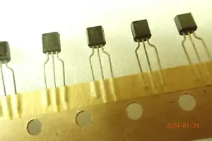 NEC ORIGINAL 2SC1845 C1845 NPN TO92 X8 TRANSISTORS PER SALE REAL NEC PARTS - Picture 1 of 2