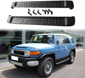 für FJ Cruiser 2007-2016 Festes Trittbrett Seitenschritte Pedal Nervenleiste - Imagen 1 de 7