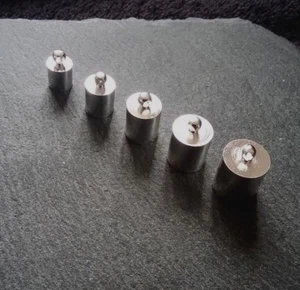 Silver Plated End Caps for 4mm 5mm 6mm 7mm 8mm or 9mm Cord Ends Findings UK - Picture 1 of 5