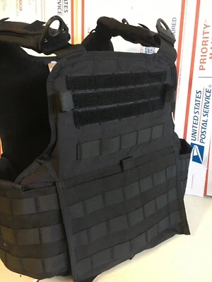 WARLOCK/SAFARILAND Concealable Bulletproof Vest Carrier BODY Armor Made With Kevlar lllA Safariland