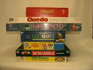 7 Stück Brettspiele Sammlung Spielepaket Gesellschaftsspiele Hinterhalt von MB - Bild 1 von 3