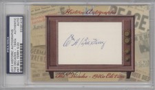 2013 Historic The Decades - 1940s Edition Framed Cut /20 Bill Terry #87 Auto HOF