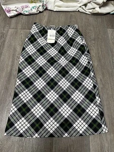 Eastex Tartan Black Multi Skirt - Size 10 - New With Tags (RRP £69.99) - Picture 1 of 7
