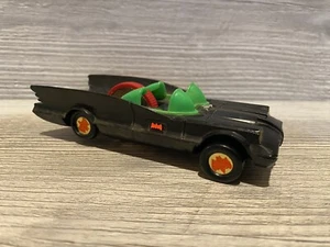 Vintage 1973 AHI Azrak Hamway BATMOBILE Zip Cord Toy Batman Robin Car *Damaged* - Picture 1 of 14
