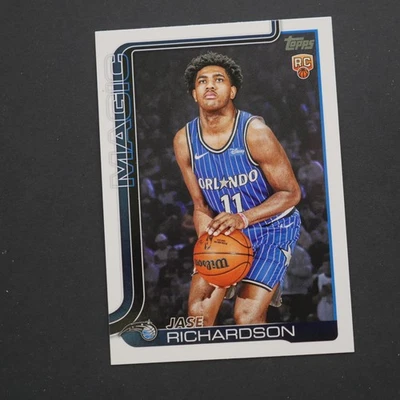Juego base [base] Topps Jase Richardson RC #225 2025-26 Foto 1 de 2