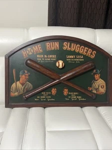 Rare Baseball Home Run Slugger Sign 36"X 24" - Picture 1 of 14