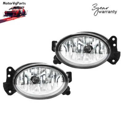Clear Fog Lights For 2007-2009 Mercedes Benz E320 E350 E550 E63 AMG GL320 ML320 Foto 1 de 4