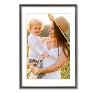 24x36 Poster Frame, Natural Solid Wood 24x36 Frame for Wall Display, 24 x 36 ... - Picture 1 of 7