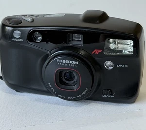 Cámara fotográfica Minolta Freedom Zoom 70ex apuntar y disparar 35 mm - LEER POR FAVOR - Imagen 1 de 9