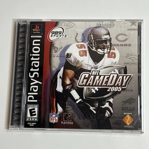 NFL GameDay 2005 (Sony PlayStation 1 PS1, 2004) Complete w/ Manual - Picture 1 of 4