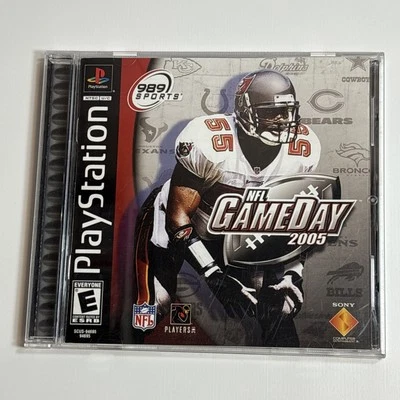NFL GameDay 2005(索尼 PlayStation 1 PS1,2004)完整带手册 — 第 1/4 张图片